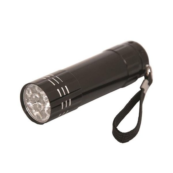 Debco Debco FL8239 9 LED Flashlight - Black  - 12 Pack FL8239
